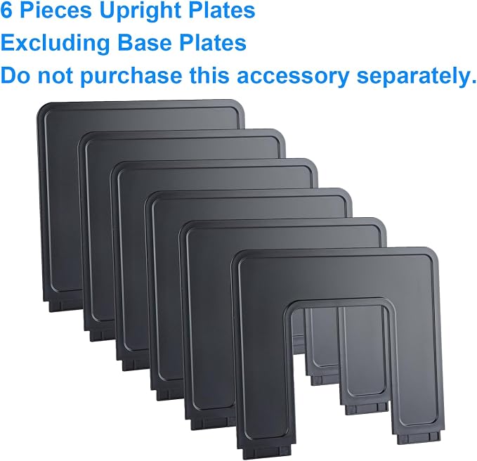6 Pieces Upright Boards, Accessory Parts of Expandable File Folder Holder - Image 2