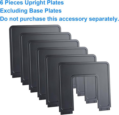 6 Pieces Upright Boards, Accessory Parts of Expandable File Folder Holder - Image 2