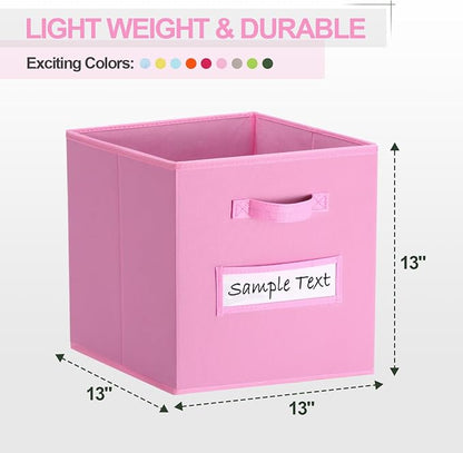 13x13 storage cube bins Foldable Fabric storage cubes - Image 2