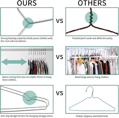 Metal Hangers Clothing Heavy Duty - Image 5