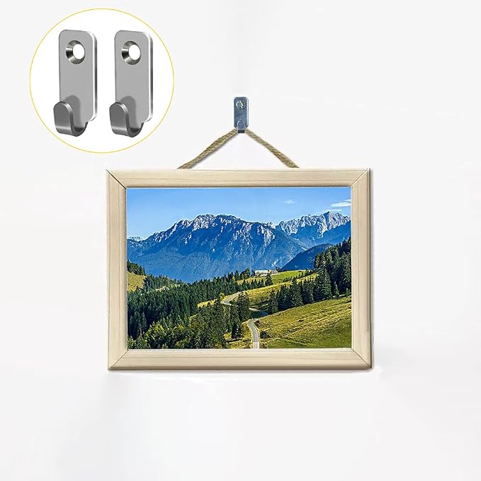 20pcs Heavy Duty Hanger 304 Stainless Steel Wall Mounted Mini J Hook - Image 5