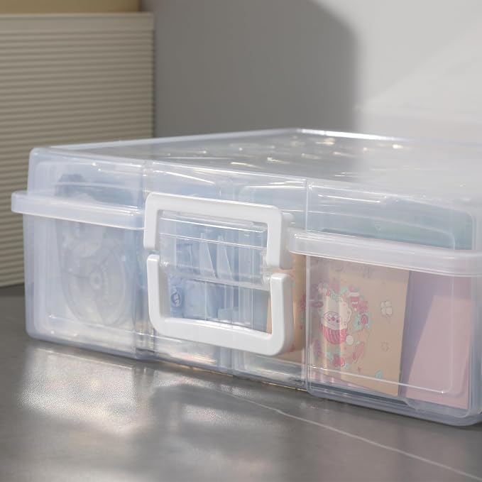 novelinks Photo Storage Box and 16 Inner 4" x 6" Photo Storage Containers | - Image 4