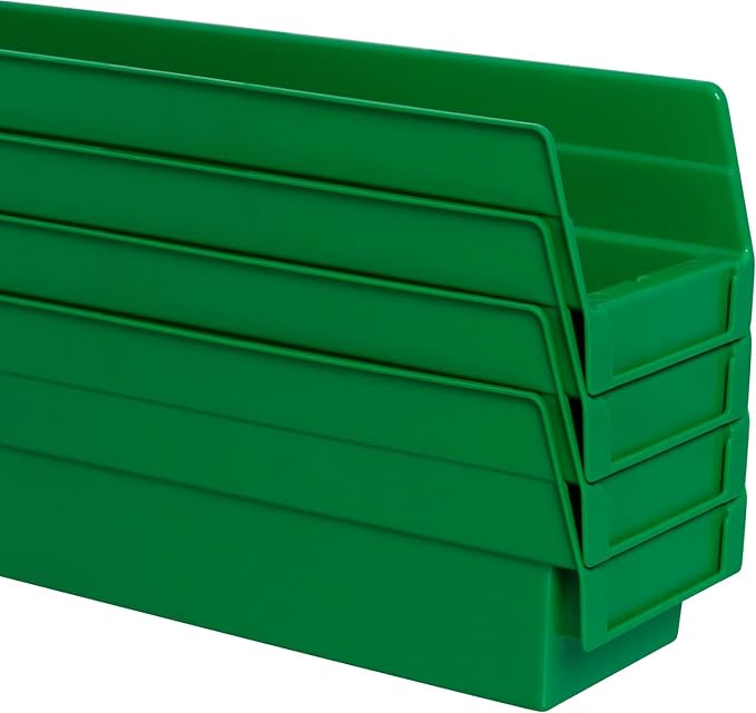 Akro-Mils 30128 Heavy Duty Plastic Shelf Bins, Refrigerator, Drawer Organization - Image 8