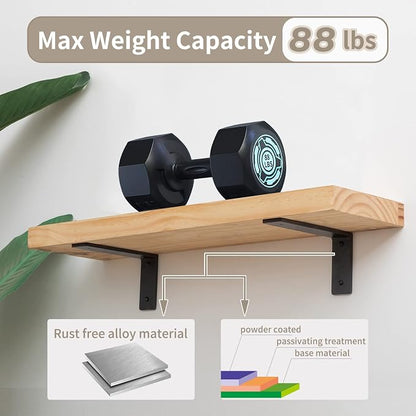 8"x 4"Shelf Brackets, L Shelf Brackets, die-cast Formation, Vertical Angle - Image 5