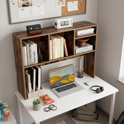 Tangkula Desktop Bookshelf, Countertop Storage Hutch - Image 4