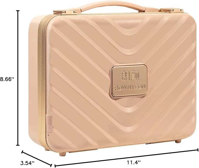 ROWNYEON Light Up Travel Makeup Case - Image 8