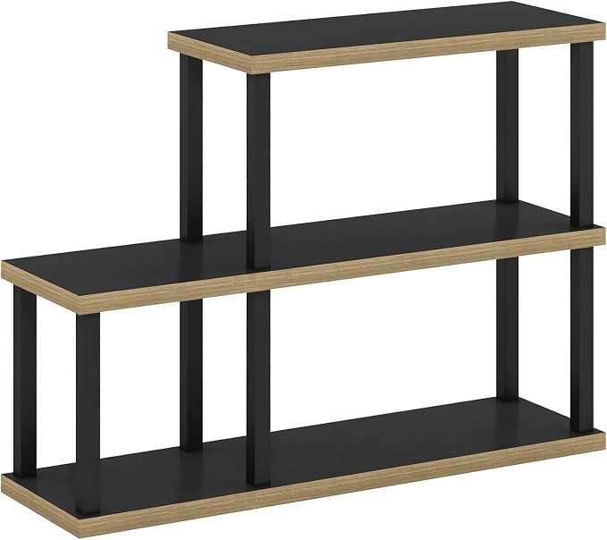 Furinno Turn-N-Tube No Tools Decorative Display Shelf, 3-Tier Ladder, - Image 5