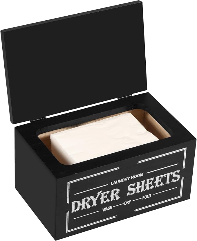 Dryer Sheet Holder and Lid, Dryer Sheet Container, Laundry Pods Dispenser by Unknown