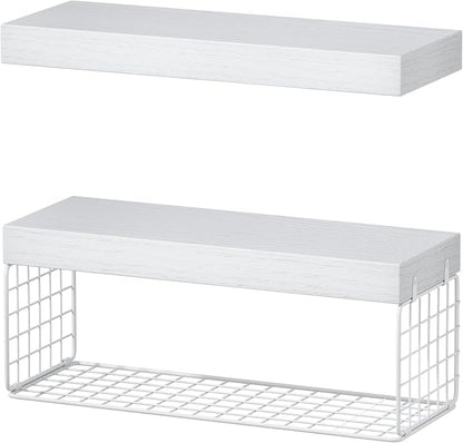 QEEIG White Bathroom Shelves Over Toilet - Image 8