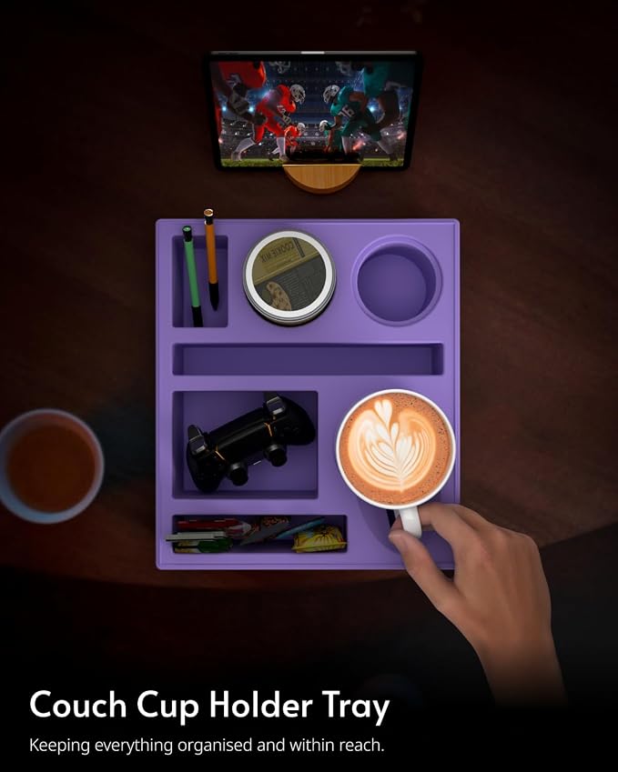 Couch Cup Holder Tray - Image 6
