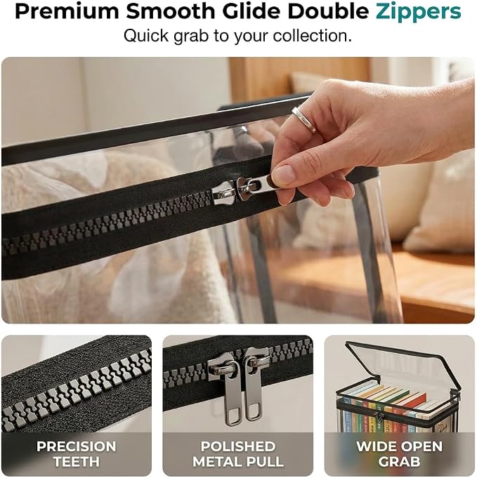 Large Clear Thick Plastic Storage Box, 2026 New Extra Large Heavy Duty Moving - Image 7