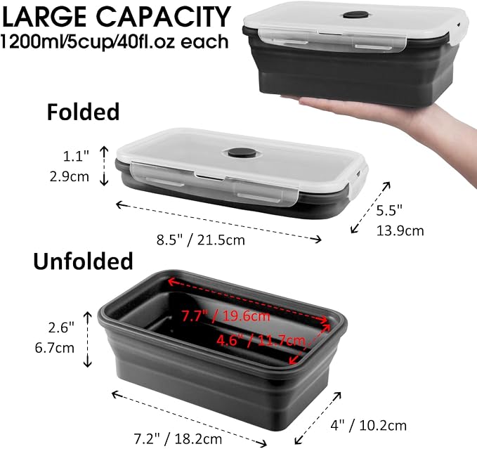 Collapsible Food Storage Containers - Image 7