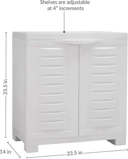 Sunnydaze 25.5" Garage Storage Cabinet - Image 3