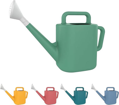 2 Gallon Resin Watering Can Green Lily – Top & Side Dual Handle - Image 5