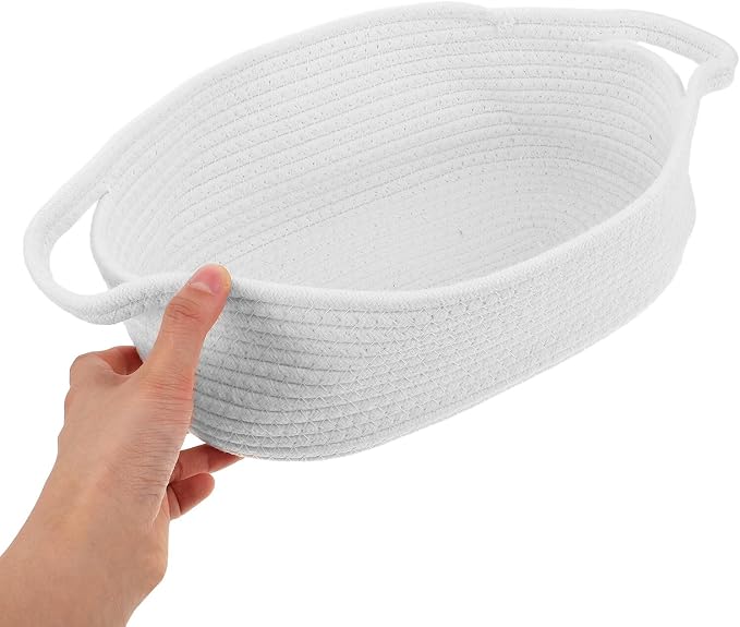 BESPORTBLE 2pcs Cotton Rope Storage Baskets - Image 4