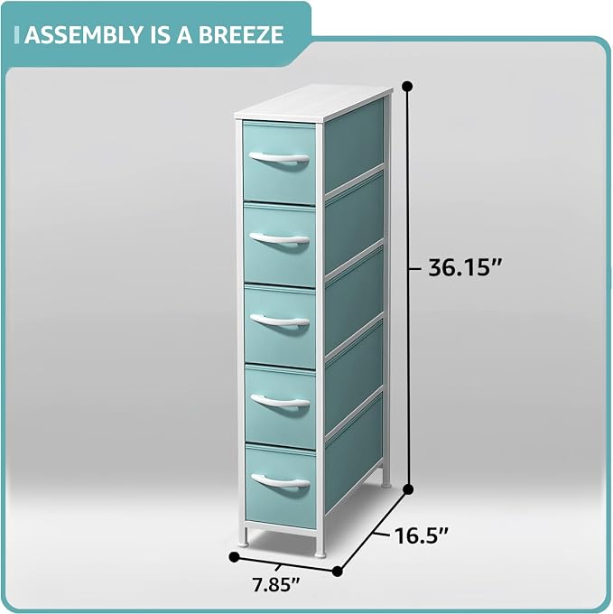 Sorbus Kids Dresser with 5 Drawers - Image 3