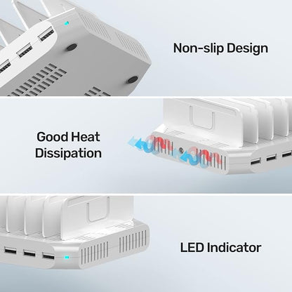 Unitek Multi Charging Station, 10-Port USB Charger - Image 7
