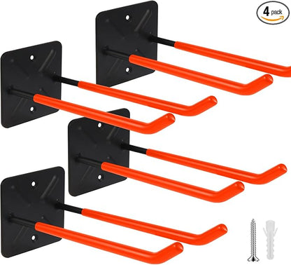 Steel Garage Storage Hooks Wall Tool Organizer, 14 Inch Garage Hook Heavy Duty by Unknown