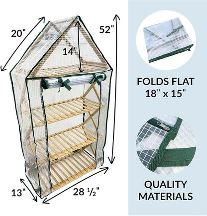 Ferry Morse Plant Stand Outdoor Greenhouse Cover - Image 5