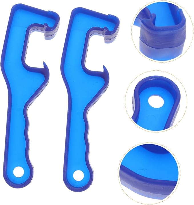 ABOOFAN 4pcs Industrial Bucket Lid Opener Tool Plastic Wrench - Image 6