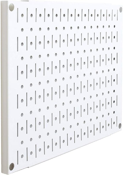 Wall Control Pegboard Wall Organizer Tiles Modular Metal Pegboard Tiling Set - Image 2
