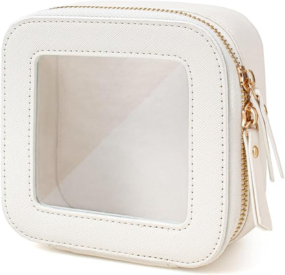 Travel Clear Makeup Bag Set, TSA Approved Cosmetic Bag Case by FFpaw