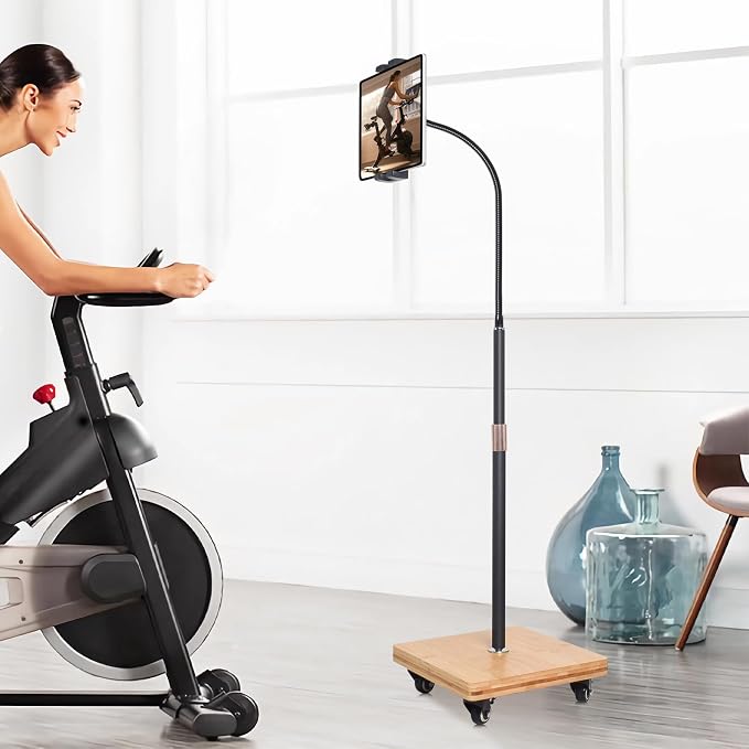 wishacc Tablet Floor Stand for Bed - Image 3