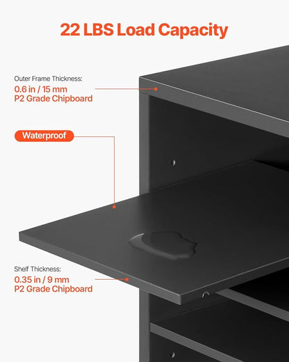 VEVOR Literature Organizer, 24 Compartments Office Mailbox - Image 3