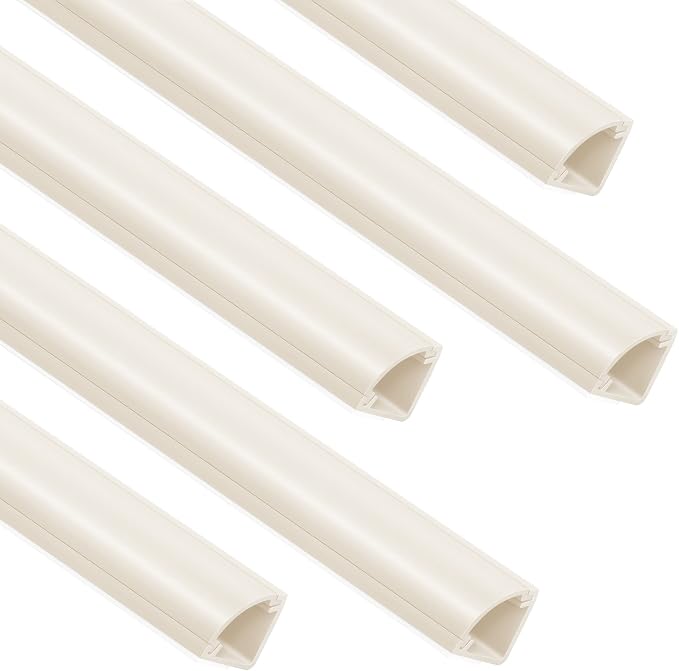 ZhiYo Corner Cable Hider for 1 Cord, Hide Wires on Wall Corner, Self-Adhesive by ZhiYo