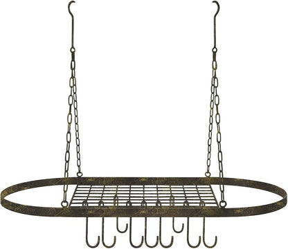 Sorbus® Pot and Pan Rack for Ceiling - Image 7