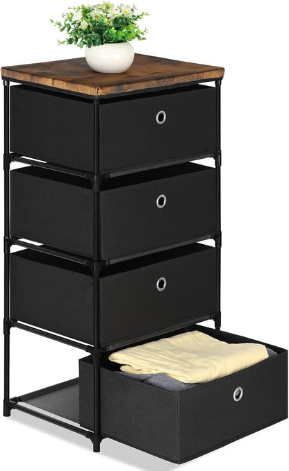 HAITRAL Fabric Storage Chest, Drawer Clothes Organizer - Image 4