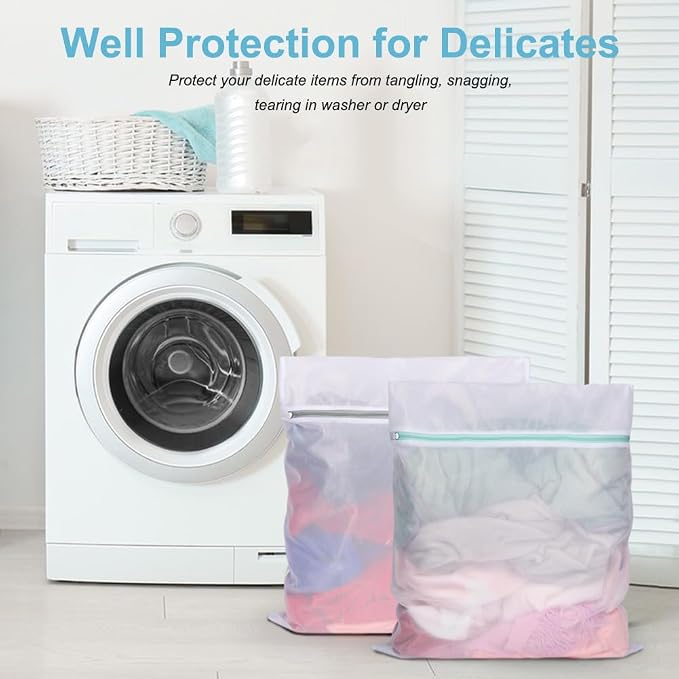 Tenn Well 3Pk 20x23" Mesh Laundry Bags Large Lingerie - Image 6