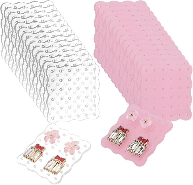 PH PandaHall 30pcs Acrylic Earring Display Cards by PHPandaHall