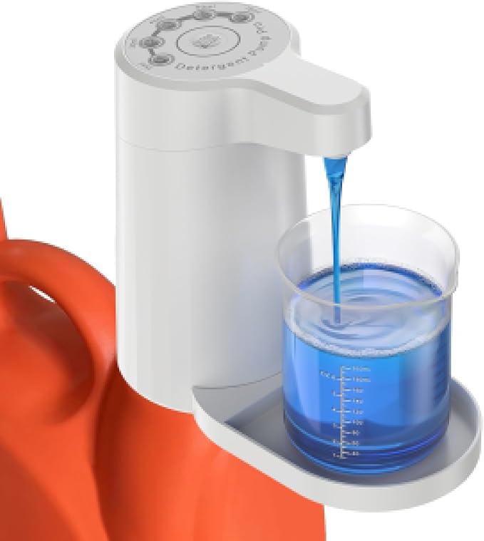 Electric Laundry Detergent Dispenser – 2000mAh USB-Rechargeable Laundry by DreameHill