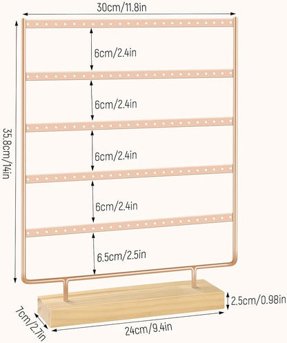 Earring Holder Organizer, Ear Jewelry Tree Organizer - Image 3