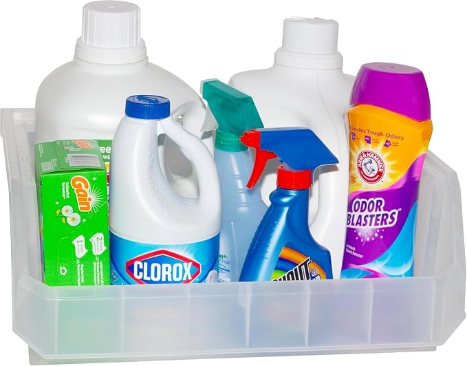 Plastic Containers for Organizing and Storage Bins for Closet, Garage or Pantry - Image 9