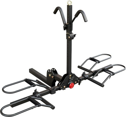 Young Bike Rack Hitch for Car - 200LB 2-Bike Rack Hitch Mount Platform Style by YoungElectric