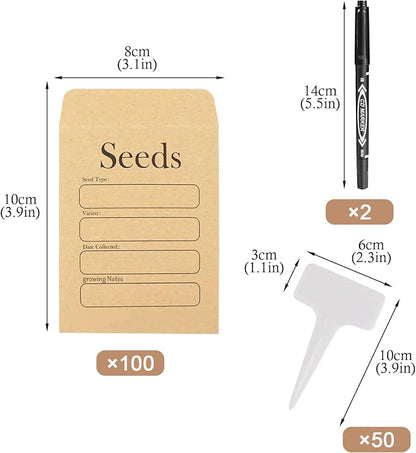 100 Pcs Seed Envelopes - Image 7