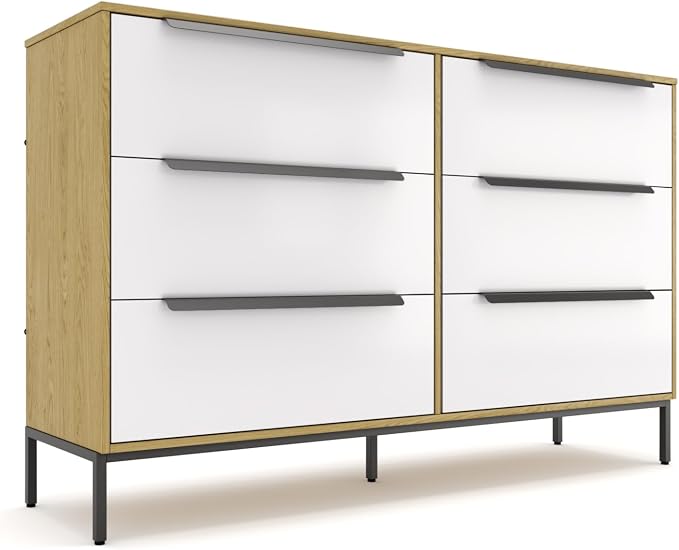 tinge Lira Premium Fabric Dresser by Tinge