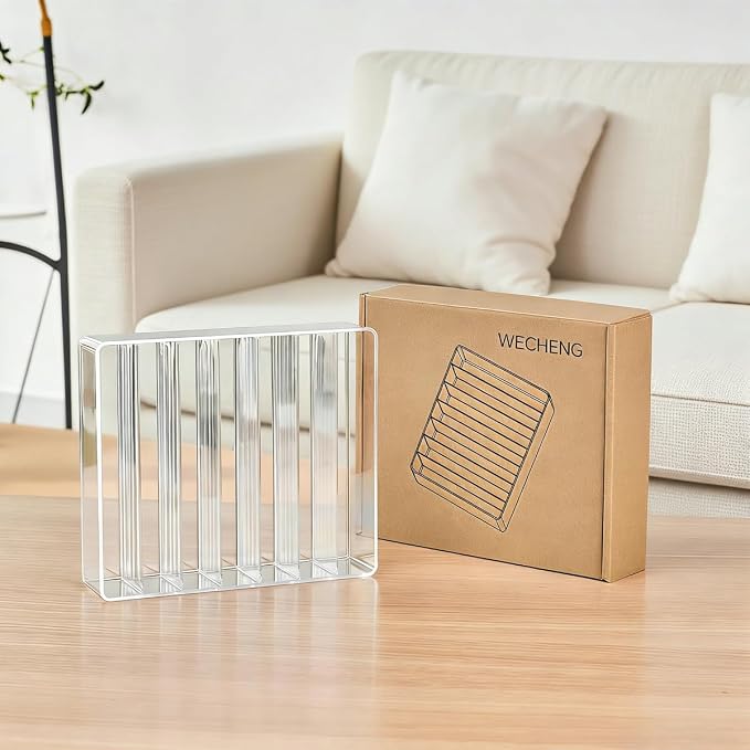 WECHENG Clear Plastic Acrylic Makeup Organizer - Image 7