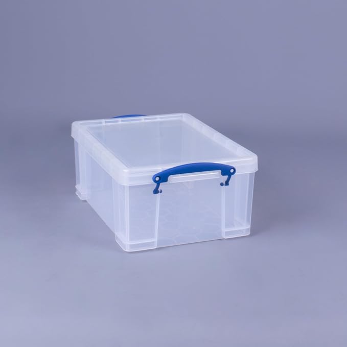 Really Useful Box 9 Liter Plastic Stackable Storage Container - Image 9