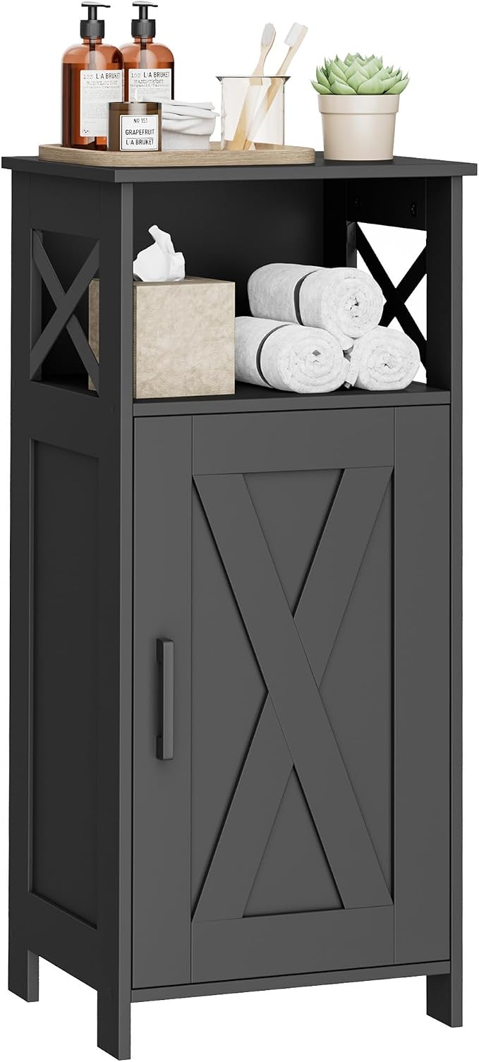 Homhedy Farmhouse Bathroom Storage Cabinet - Image 9