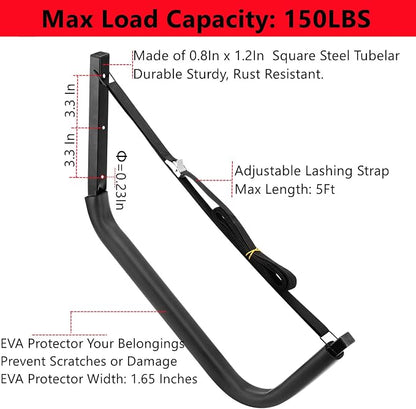 Kayak Storage Racks, Canoes Garage Storage Hooks, Wall Mount Surfboard Hangers - Image 3