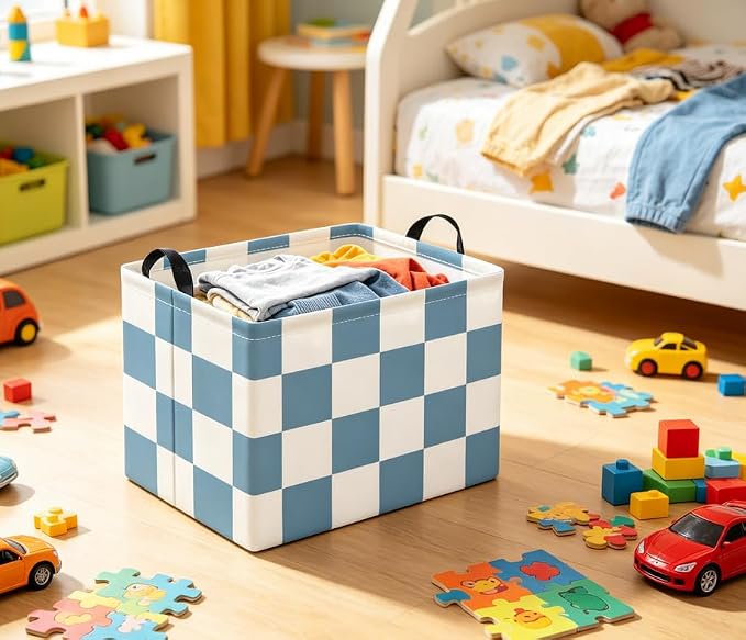 Rectangular Baby Kids Storage Basket - Image 6