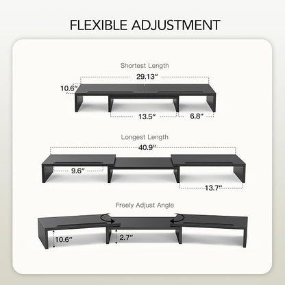 AMERIERGO Dual Monitor Stand Riser - Image 6
