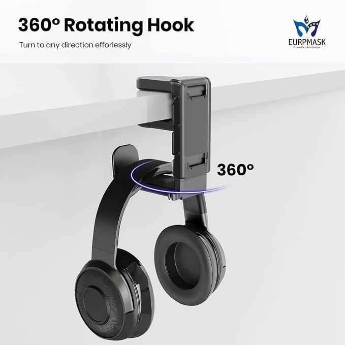 3-in-1 PC Gaming Headset&Controller Holder - Image 5