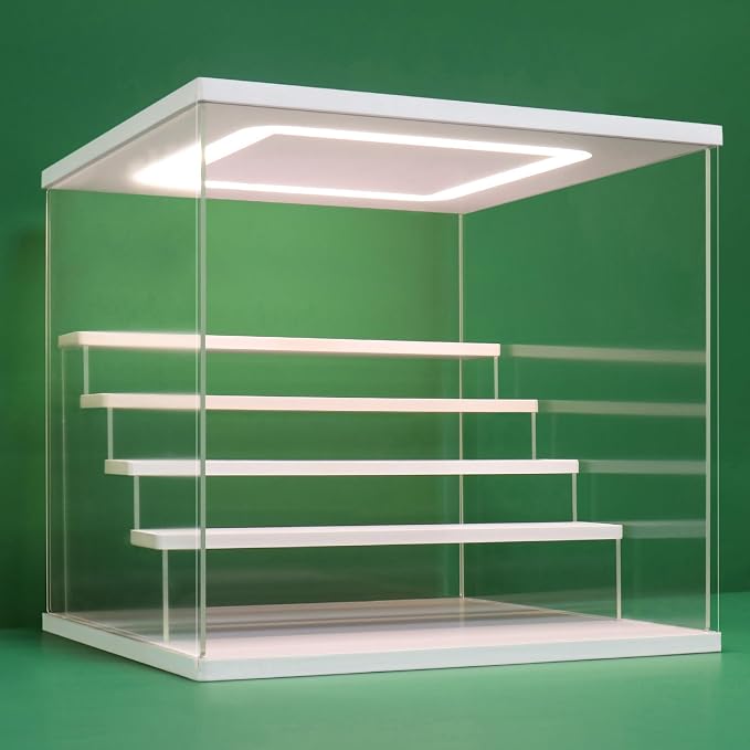 NONEMEY Clear Acrylic Display Case Stand by NONEMEY