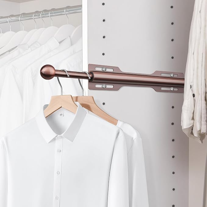 FIRJOY 12" Valet Rod for Closet Pull Out - Image 2