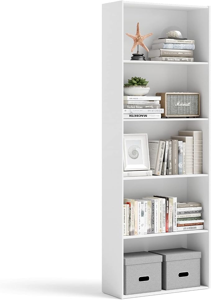 Tangkula 5-Tier Bookcase, 67” Tall Freestanding Bookshelf by TANGKULA