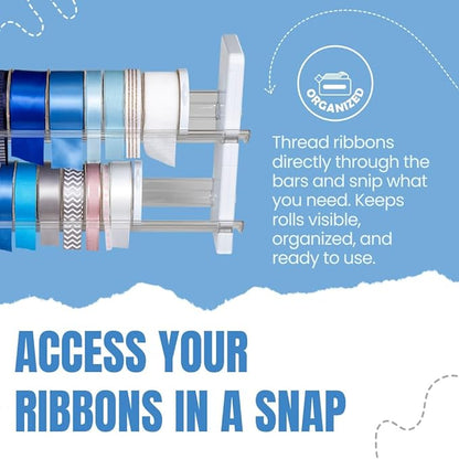 ArtBin Ribbon Storage Rack | Ribbon Spool Holder | Ideal - Image 4